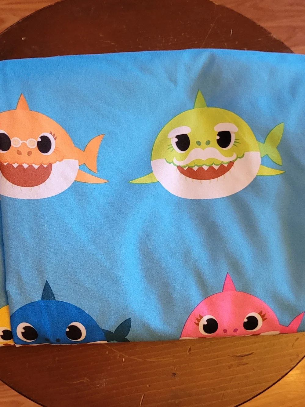 Pinkfong Baby Shark Tein Sheet Set - Bright Blue, Orange, Green